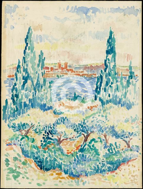 Antibes, 1907. Creator: Henri-Edmond Cross.