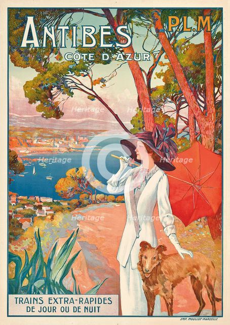 Antibes. Côte d'Azur, c1910. Creator: Dellepiane, David (1866-1932).