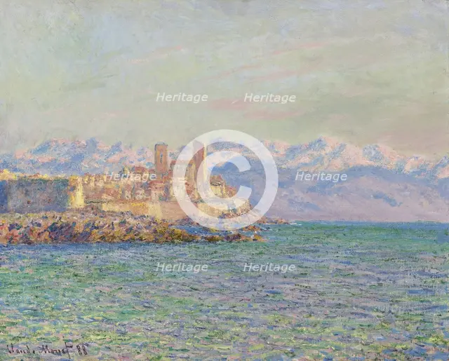 Antibes, Le Fort, 1888. Artist: Monet, Claude (1840-1926)