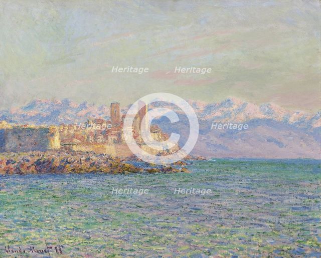 Antibes, Le Fort, 1888. Artist: Monet, Claude (1840-1926)