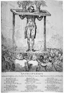 Anticipation ... 1784. Artist: Anon