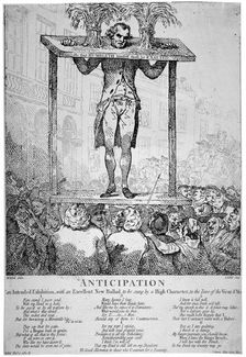 Anticipation ... 1784. Artist: Anon