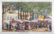Anticipations for the Pillory 1813. Artist: Anon