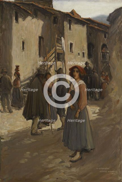 Anticoli Corrado, 1904. Creator: Vilho Sjöström.