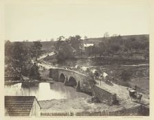 Antietam Bridge, Maryland, September 1862. Creators: Barnard & Gibson, George N. Barnard, James F. Gibson
