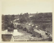 Antietam Bridge, Maryland, September 1862. Creators: Barnard & Gibson, George N. Barnard, James F. Gibson