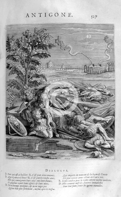 'Antigone', 1615. Artist: Leonard Gaultier