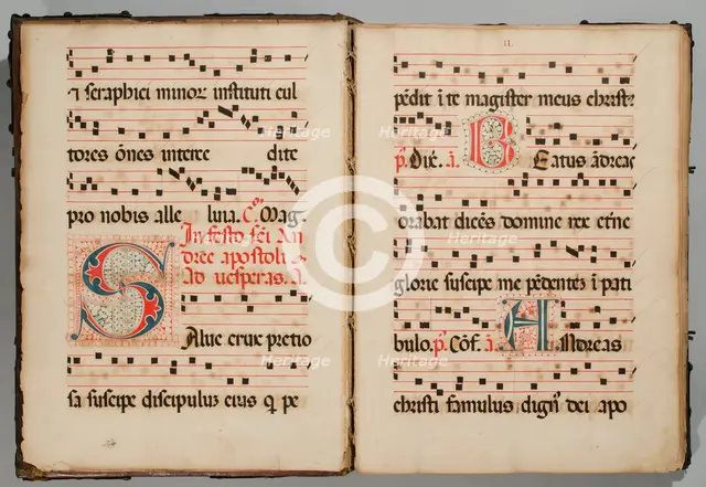 Antiphonary, 1736. Creator: Unknown.