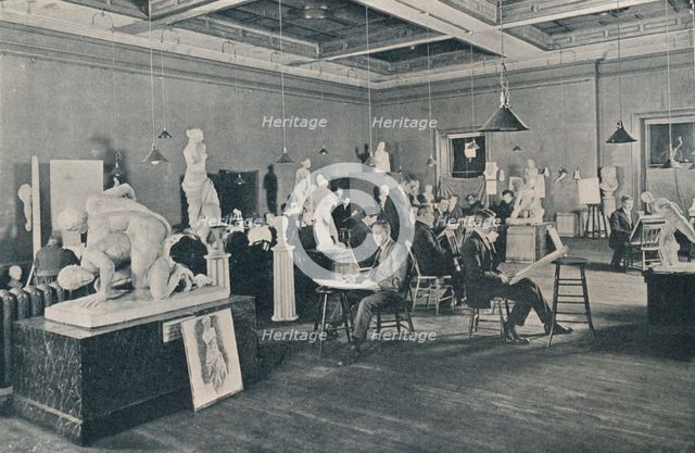 'Antique and Life Classes at the Ontario College of Art, Toronto', c1913. Artist: Unknown.