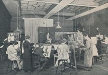 Antique and Life Classes at the Ontario College of Art, Toronto c1913
