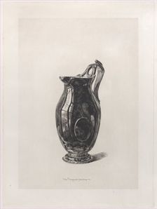 Antique Carnelian Vase, 1864. Creator: Jules-Ferdinand Jacquemart