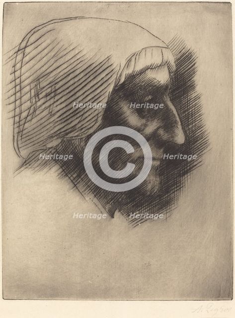 Antique Dealer B.... Creator: Alphonse Legros.