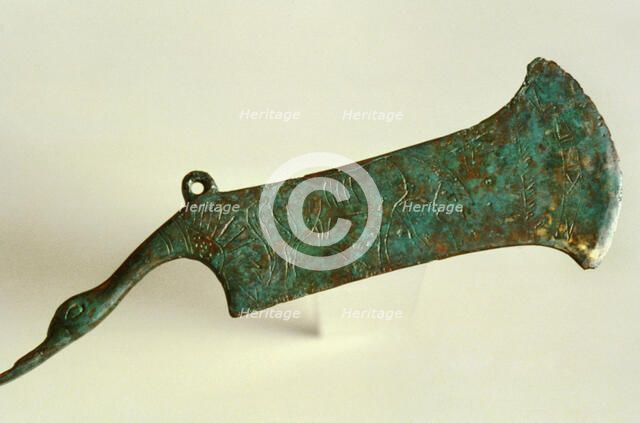 Antique Female Razor, c3rd -4th Century. Artist: Unknown