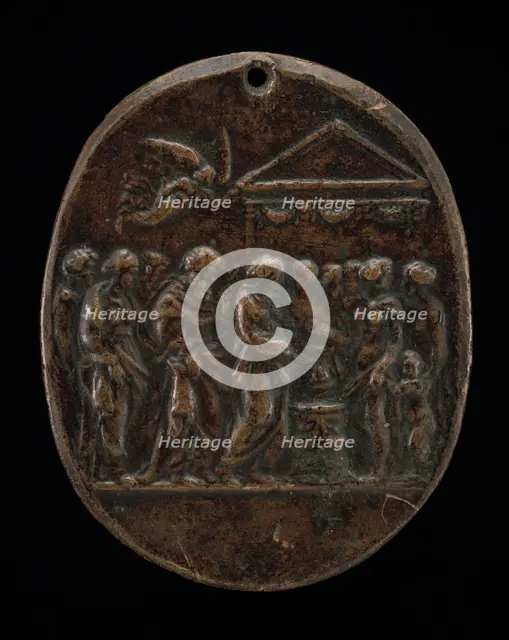 Antique Marriage Scene. Creator: Valerio Belli.