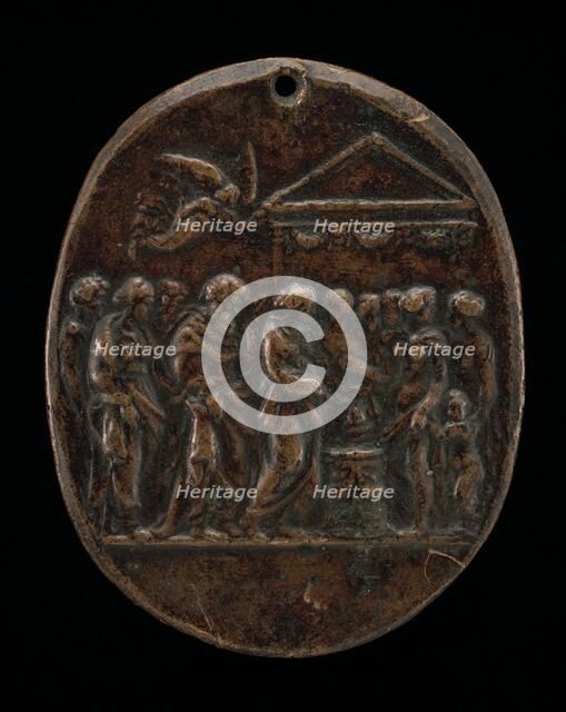 Antique Marriage Scene. Creator: Valerio Belli.