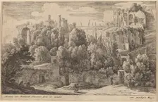 Antique Ruins of an Amphitheatre. Creator: Herman van Swanevelt