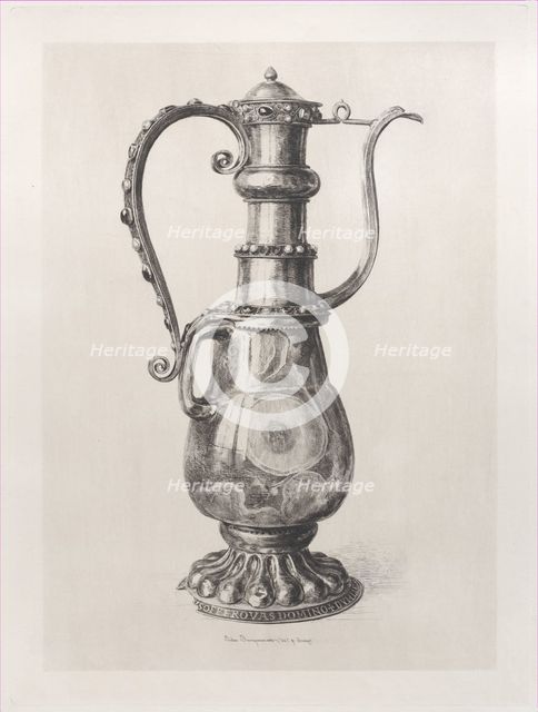Antique Sardonyx Vase, 1864. Creator: Jules-Ferdinand Jacquemart.