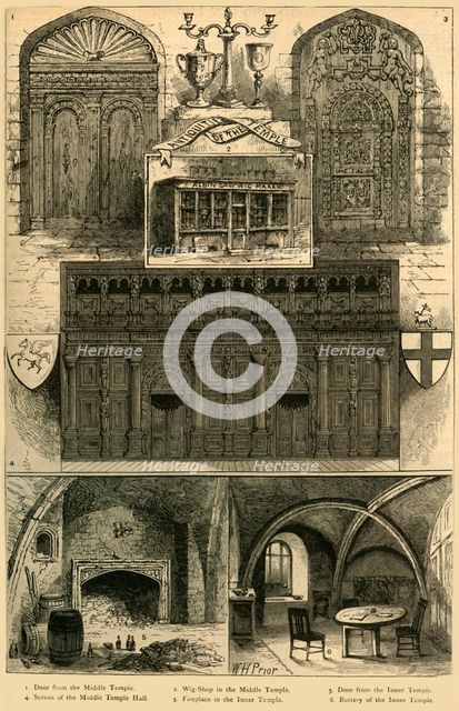 'Antiquities of the Temple', 1897. Creator: Unknown.