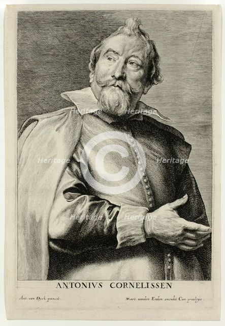 Anton Cornelissen, 1630/45. Creator: Lucas Vorsterman.