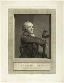 Anton Graff, n.d. Creator: Johann Gotthard von Müller