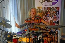 Anton Eger, Marius Neset Quartet, Watermill Jazz Club, Dorking, Surrey, Mar 2026. Creator: Brian O'Connor