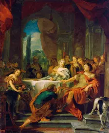 Antony and Cleopatra 17th or early 18th century. Artist: Gerard de Lairesse