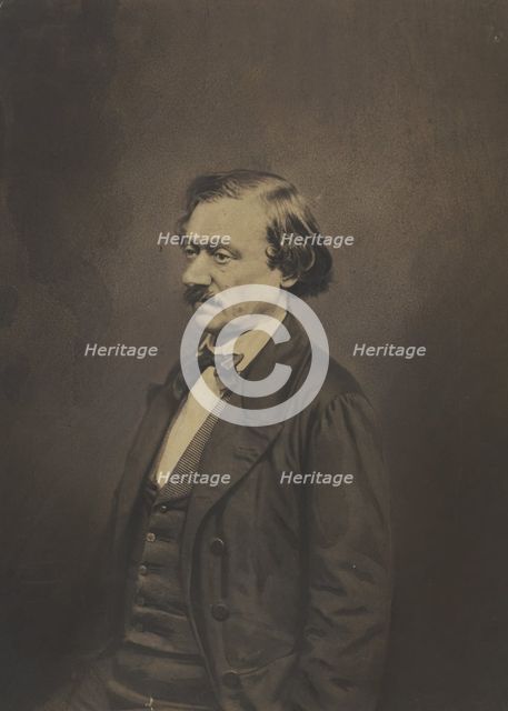 Antony Deschamps, 1855-1859. Creator: Nadar.
