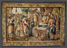 Antony Presents Artavasdes, King of the Armenians..., c. 1640. Creator: Everard Leyniers
