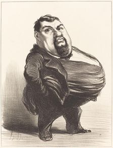 Antony Thouret, 1849. Creator: Honore Daumier