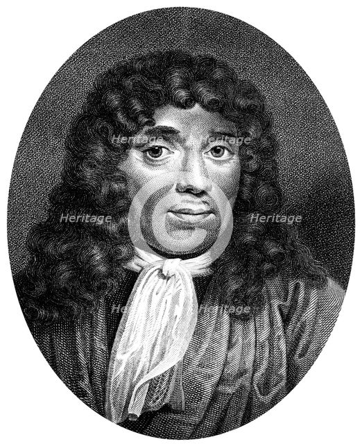 Antoni van Leeuwenhoek, Dutch pioneer of microscopy, (1813).Artist: J Chapman
