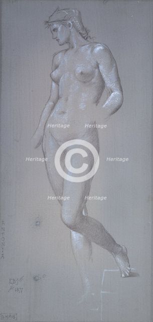 Antonia, 1877. Artist: Sir Edward Coley Burne-Jones.