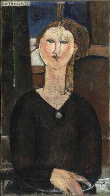 Antonia, 1915. Creator: Modigliani, Amedeo (1884-1920)