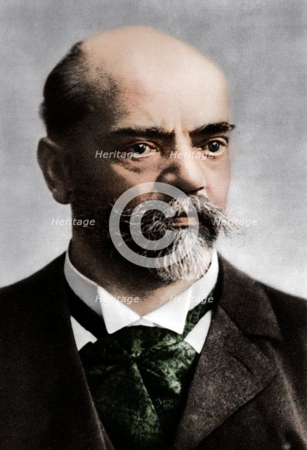 Antonín Leopold Dvorak (1841-1904), Czech composer. Artist: Albert Harlinque.
