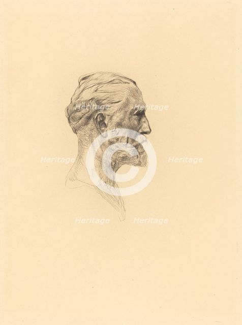 Antonin Proust, 1885. Creator: Auguste Rodin.