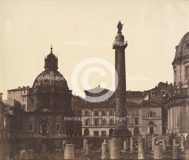 Antonine Column, Rome, 1850s. Creator: Unknown.