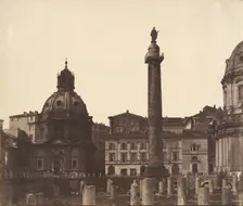 Antonine Column, Rome, 1850s. Creator: Unknown