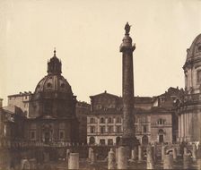 Antonine Column, Rome, 1850s. Creator: Unknown