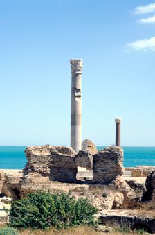 Antonine Baths, Carthage, Tunisia. Creator: Vivienne Sharp