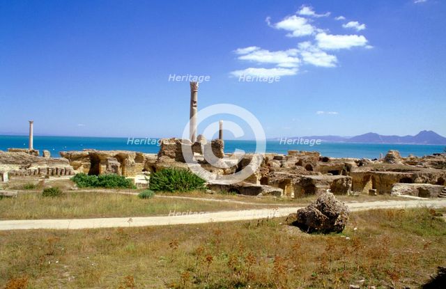 Antonine Baths, Carthage, Tunisia.  Creator: Vivienne Sharp.
