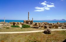 Antonine Baths, Carthage, Tunisia. Creator: Vivienne Sharp