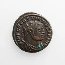 Antoninianus of Constantinus I, A.D. 305-306. Creator: Unknown