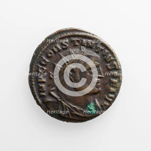 Antoninianus of Constantinus I, A.D. 305-306. Creator: Unknown.