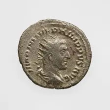 Antoninianus of Philip I, A.D. 244-249. Creator: Unknown