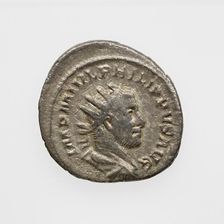 Antoninianus of Philip I, A.D. 244-249. Creator: Unknown