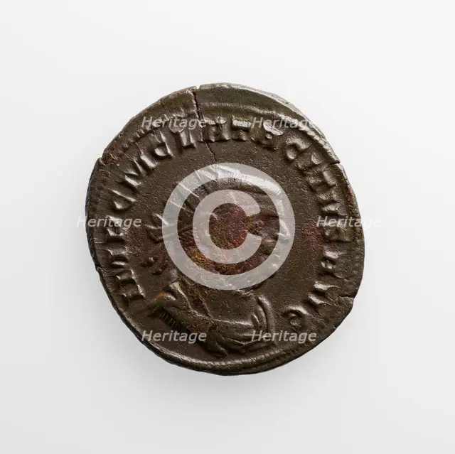 Antoninianus of Tacitus, A.D. 275-276. Creator: Unknown.