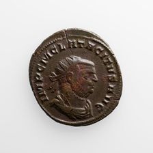 Antoninianus of Tacitus, A.D. 275-276. Creator: Unknown