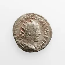 Antoninianus of Trebonianus Gallus, A.D. 251-253. Creator: Unknown
