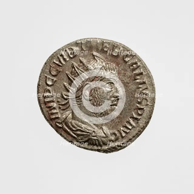Antoninianus of Trebonianus Gallus, A.D. 251-253. Creator: Unknown.