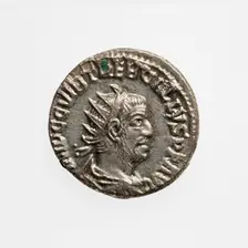 Antoninianus of Trebonianus Gallus, A.D. 251-253. Creator: Unknown