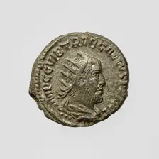 Antoninianus of Trebonianus Gallus, A.D. 251-253. Creator: Unknown